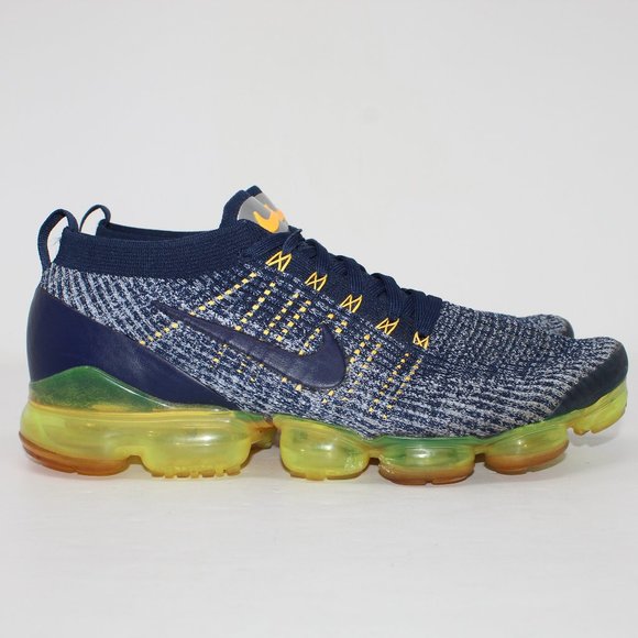 navy and orange vapormax